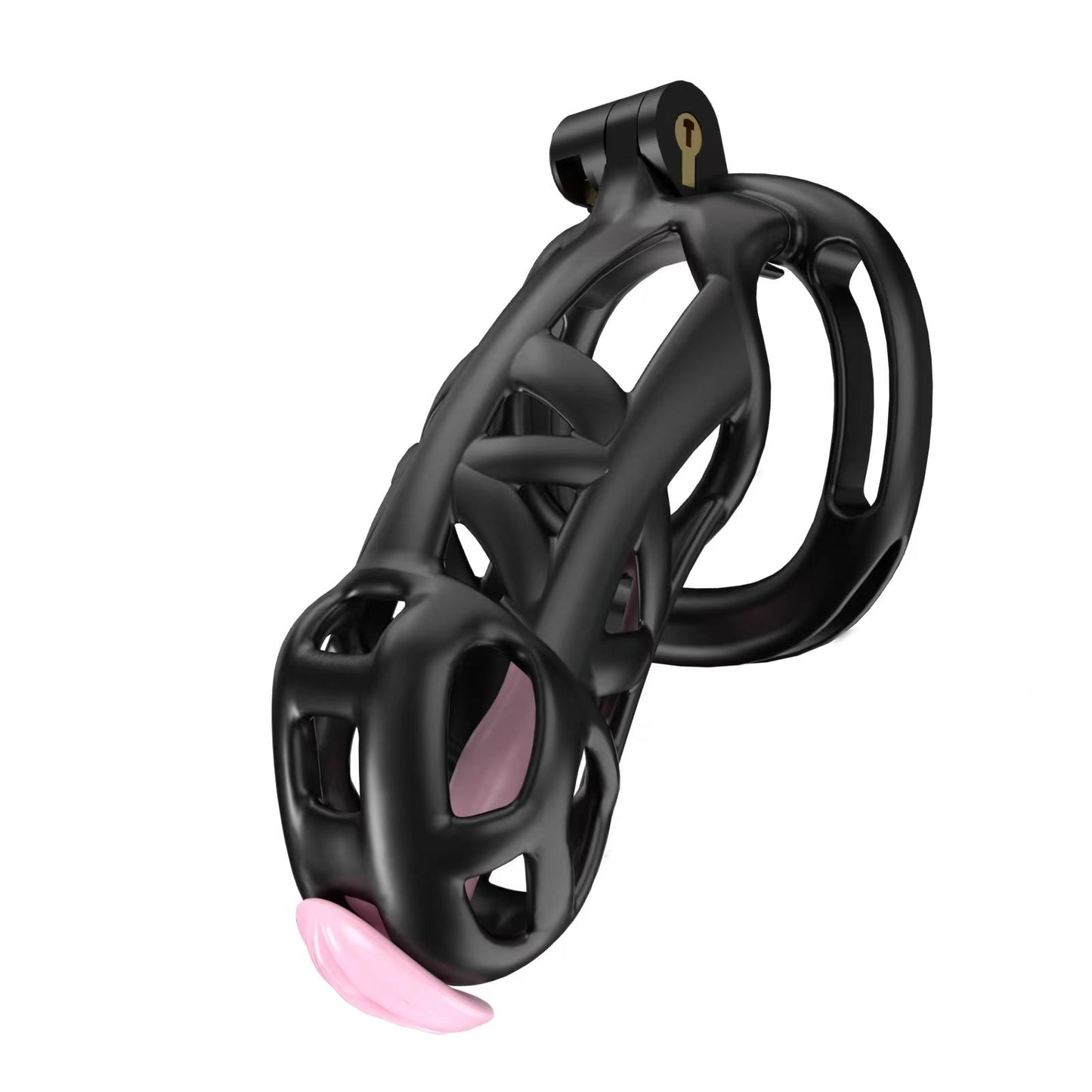 Black Cobra Chastity Maxi Kit With Belt