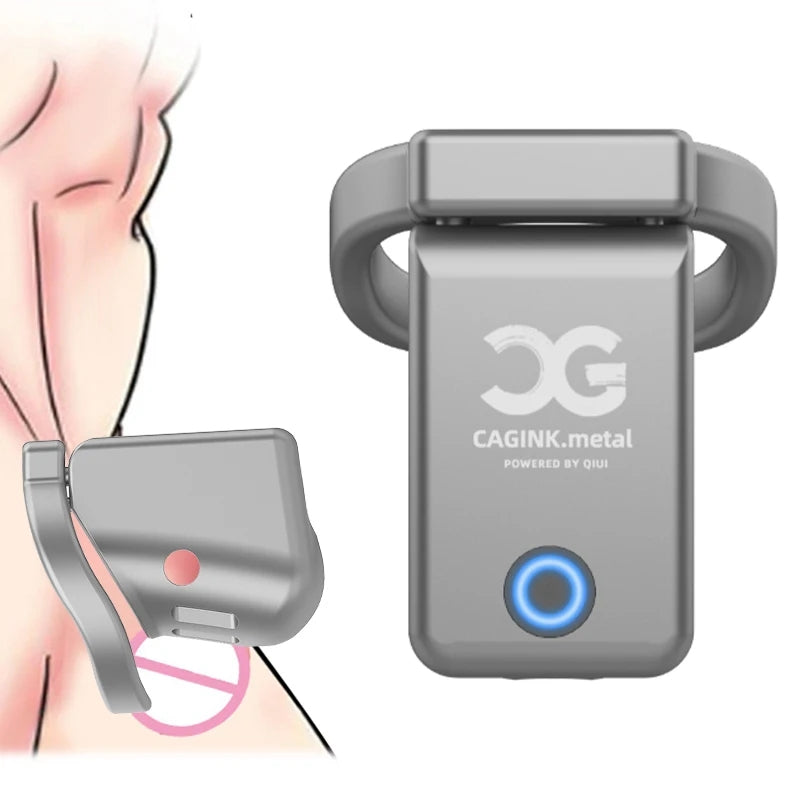 CAG.INK Metal Bleutooth Chastity Cage 30