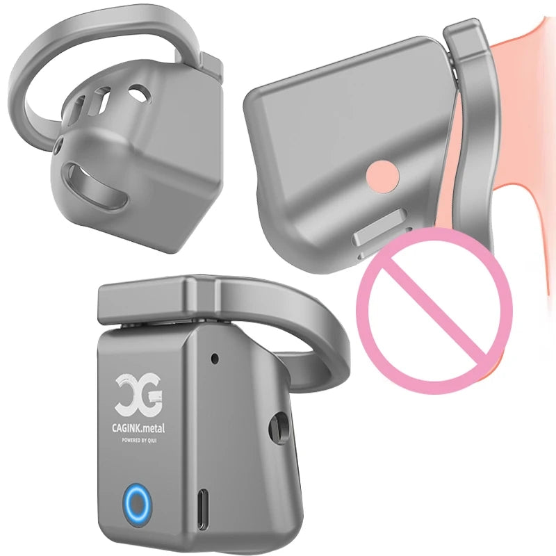 CAG.INK Metal Bluetooth Chastity Cage