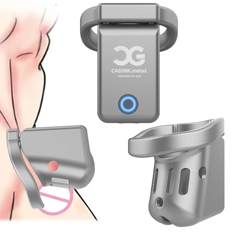 CAG.INK Metal Bluetooth Chastity Cage