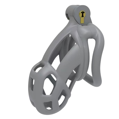 Cement Gray Sung Cobra 2.0 Chastity Device Kit (2.96 Inches)
