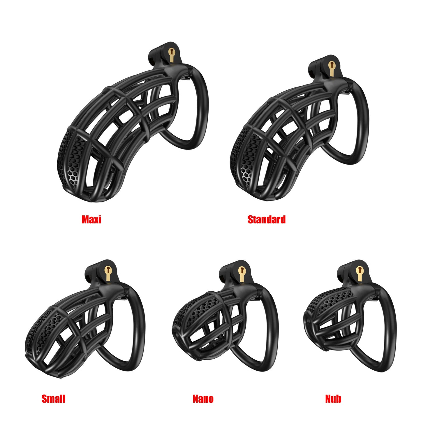 Black Mamba 4.0 Small Chastity Cage