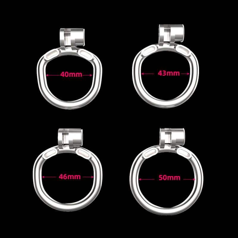 Stainless Steel Cobra Chastity Cage