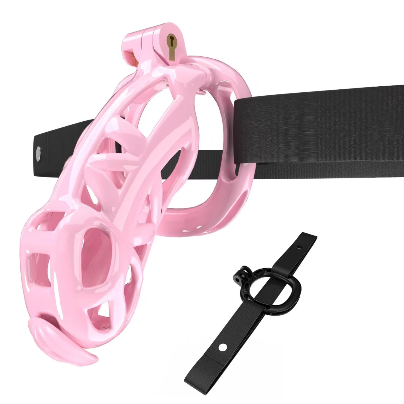 Pink Cobra Chastity Maxi Kit With Belt