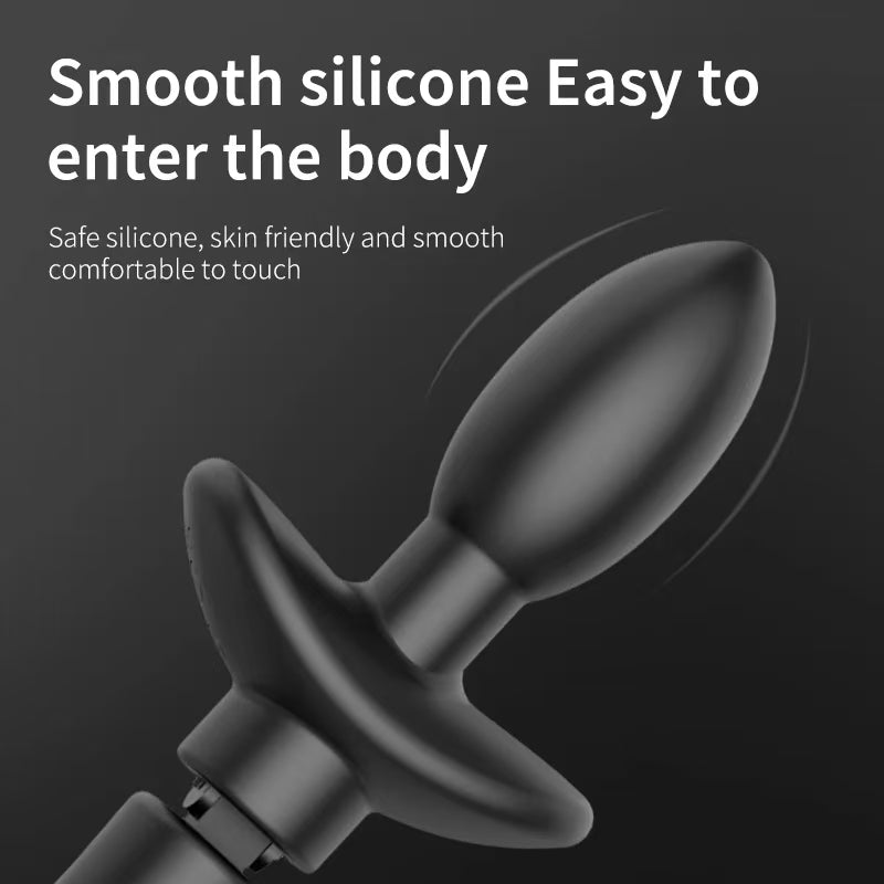 Qiui Shake Tail Shock Butt Plug Remotely App Controlled