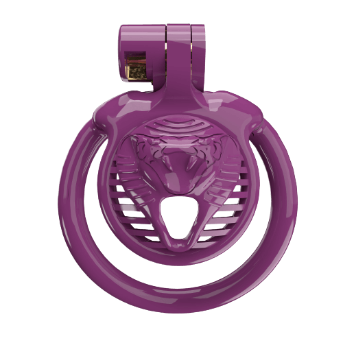 Super Mini Cobra Chastity Cage With 5 Arc Rings
