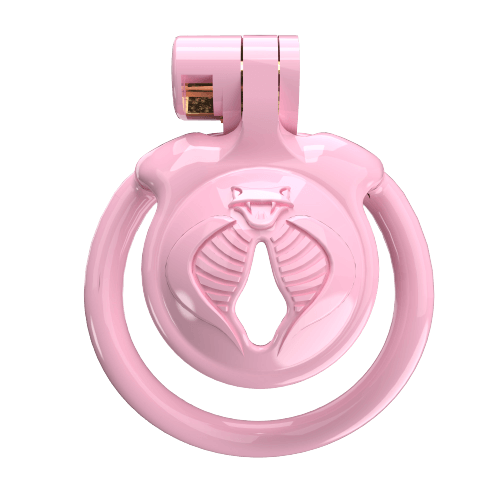 Super Small Cobra Chastity Cage With 5 Arc Rings