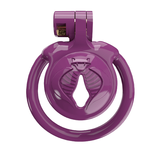Super Small Cobra Chastity Cage With 5 Arc Rings