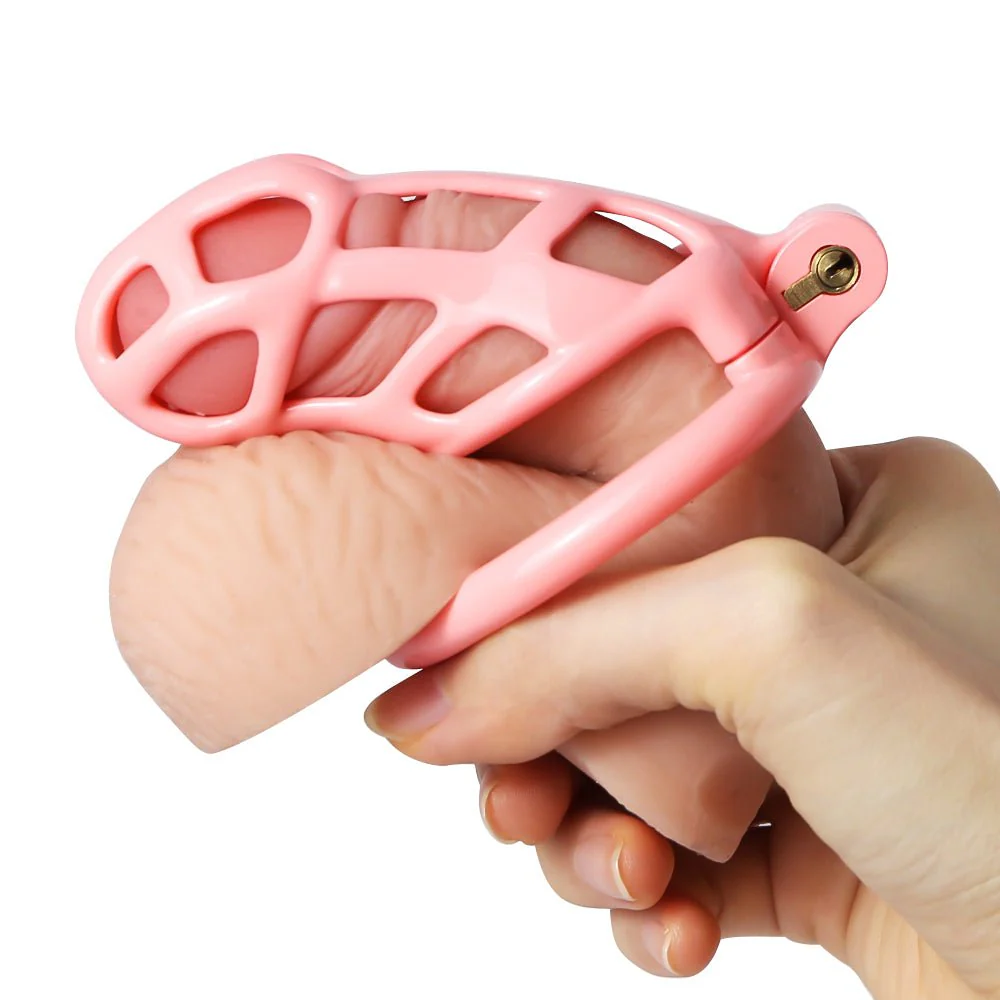 The Guardian Premium Cock Cage Pink