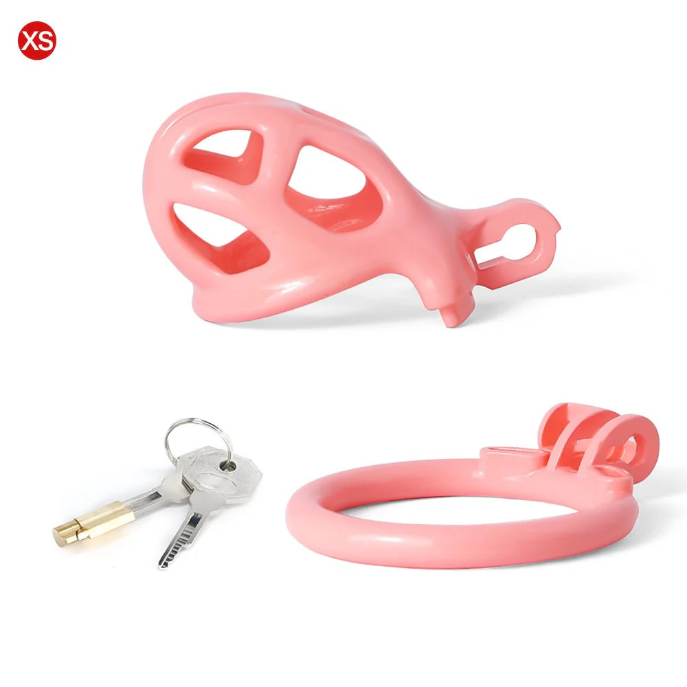 The Guardian Premium Cock Cage Pink