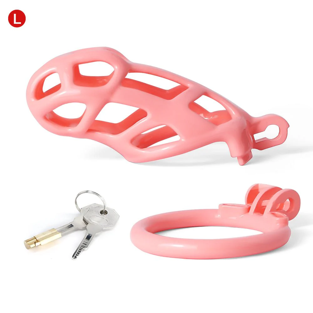 The Guardian Premium Cock Cage Pink