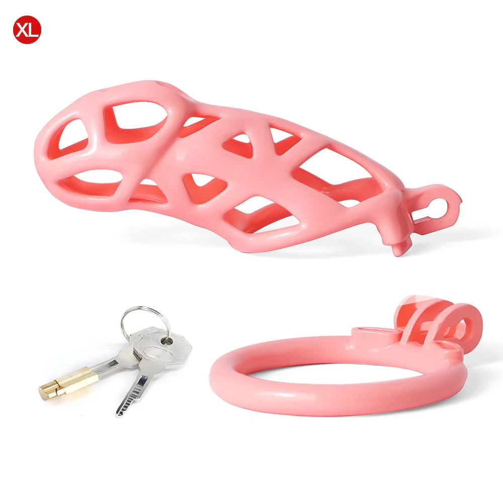 The Guardian Premium Cock Cage Pink