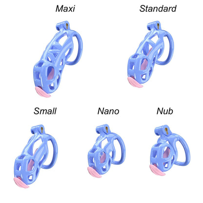 Blue Cobra Maxi Chastity Kit With Urethral