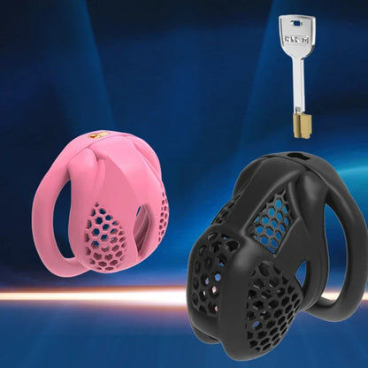 New Beehive Concealed Cobra Chastity Cage Tube - Not including the rings/keys
