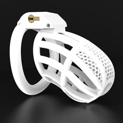 Honeycomb Cobra Chastity Device With 4 Ring