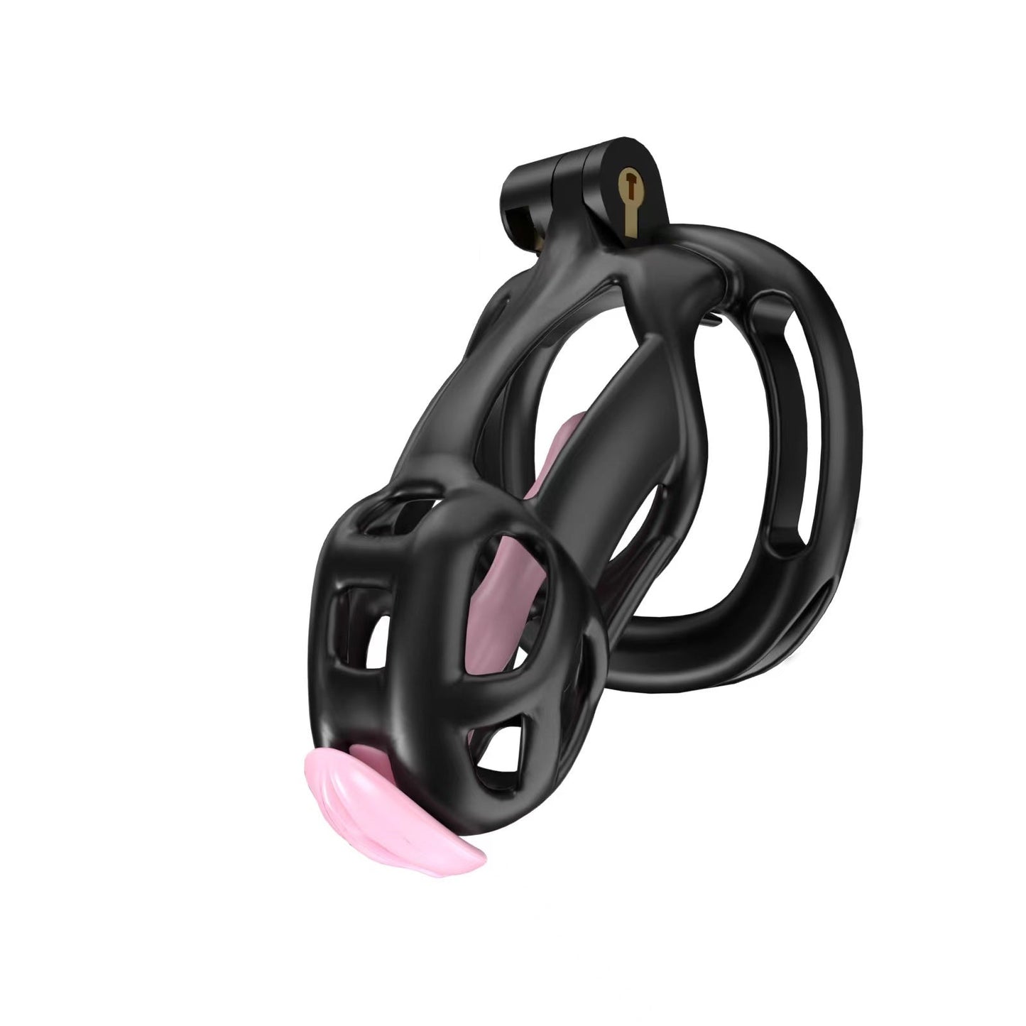 Black Cobra Chastity Small Kit With Belt