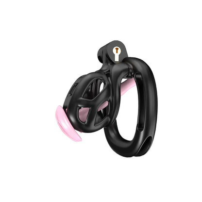 Black Cobra Chastity Nub Kit With Belt