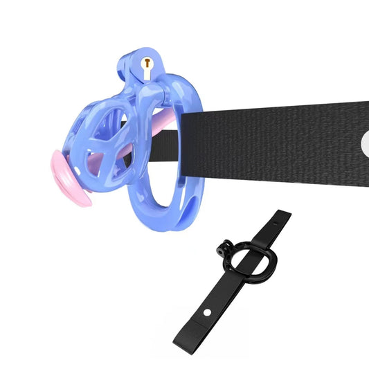 Blue Cobra Chastity Nub Kit With Belt