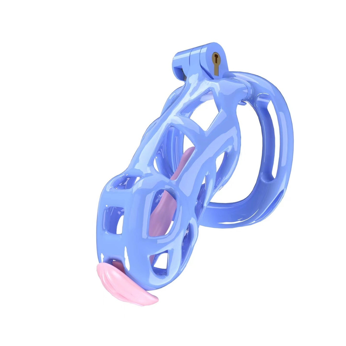 Blue Cobra Chastity Standard Kit With Belt