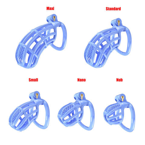 Blue Mamba 4.0 Maxi Chastity Cage