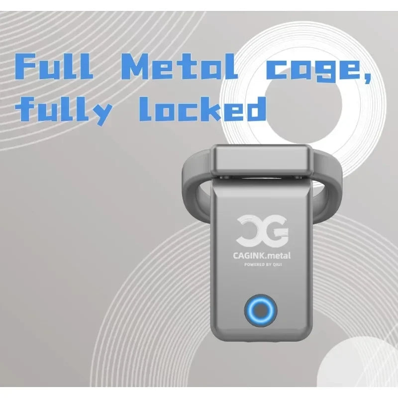 CAG.INK Metal Bluetooth Chastity Cage