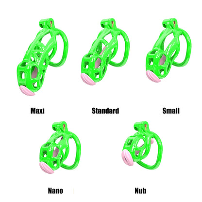 Green Cobra Maxi Chastity Kit With Urethral