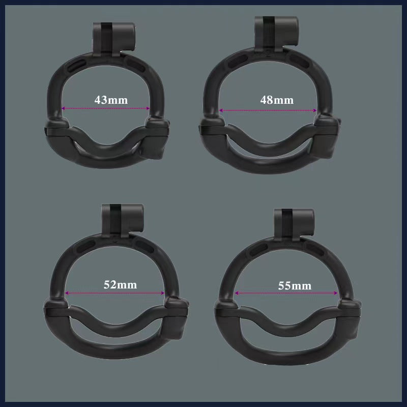 Double-Lock 3D Cock Cage' Ring