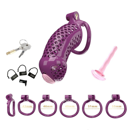 Extra Long Cobra Chastity Device (4.92 Inches)