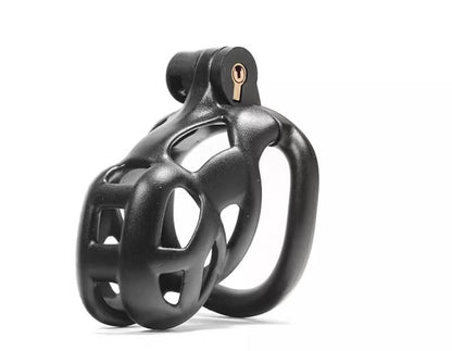Cobra Male Chastity Device With 4 Arc Rings Upgraded