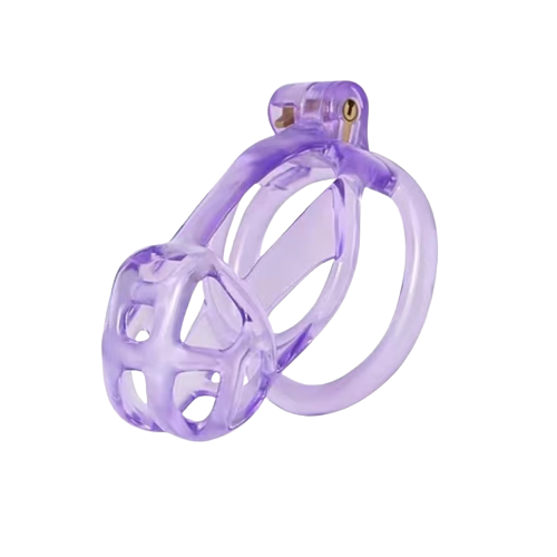 Ice Vision Purple Cobra Chastity Cage Type M