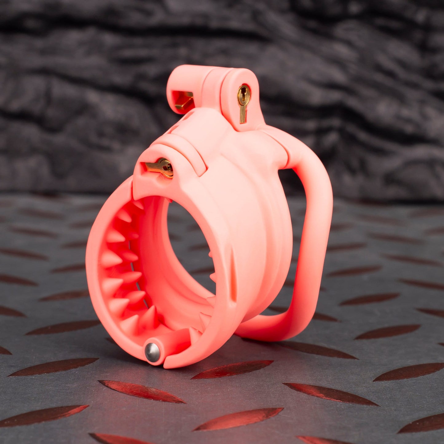 Honeycomb Convenient Slide Chastity Cage Custom Name