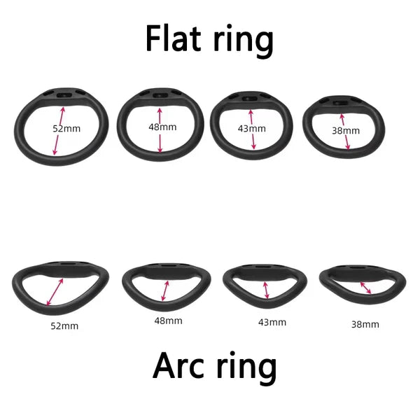 New Concealed Cobra Chastity Ring