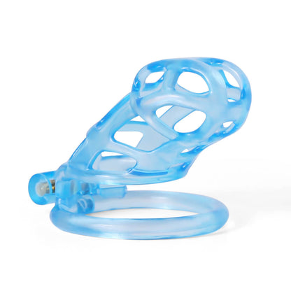 Ice Vision Design Blue Cobra Chastity Cage