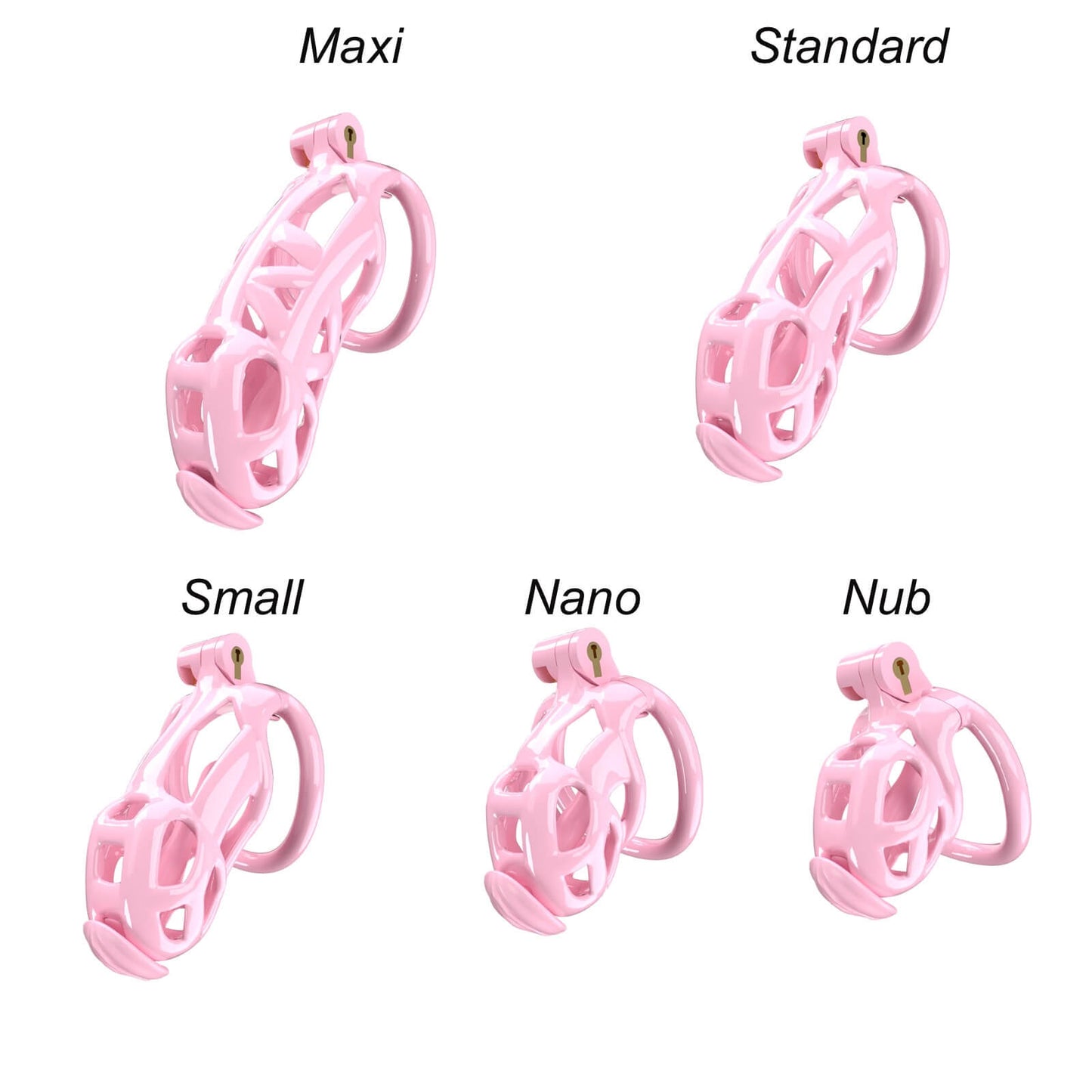 Pink Nano Cobra Cage With Urethral