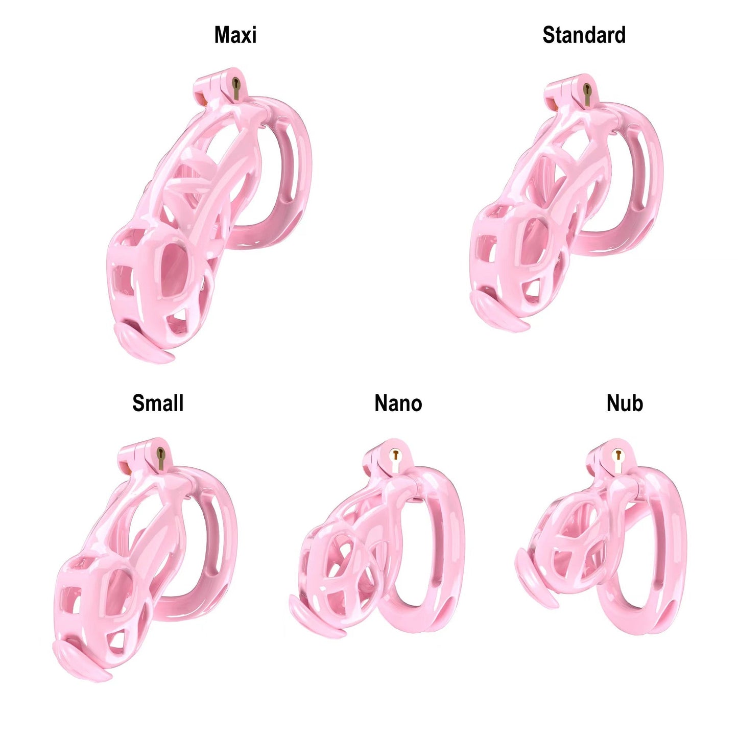 Pink Cobra Chastity Maxi Kit With Belt