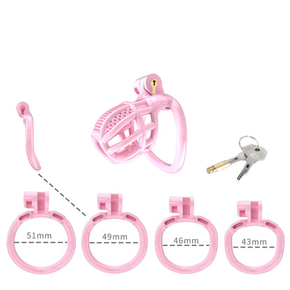 Pink Mamba 4.0 Nano Chastity Cage