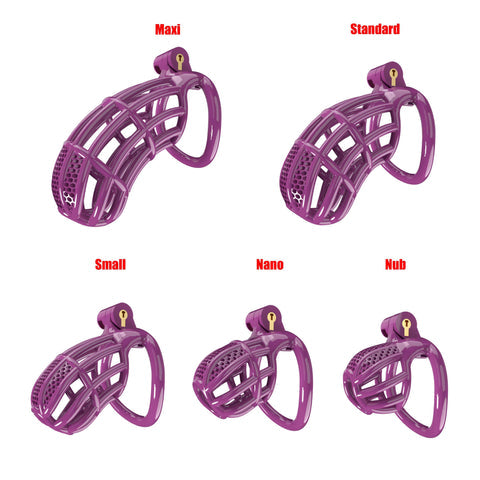 Purple Mamba 4.0 Maxi Chastity Cage