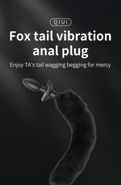 Qiui Shake Tail Shock Butt Plug Remotely App Controlled