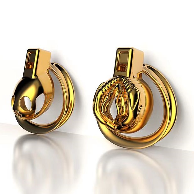 Cobra Sevanda Short Golden Chastity Cage