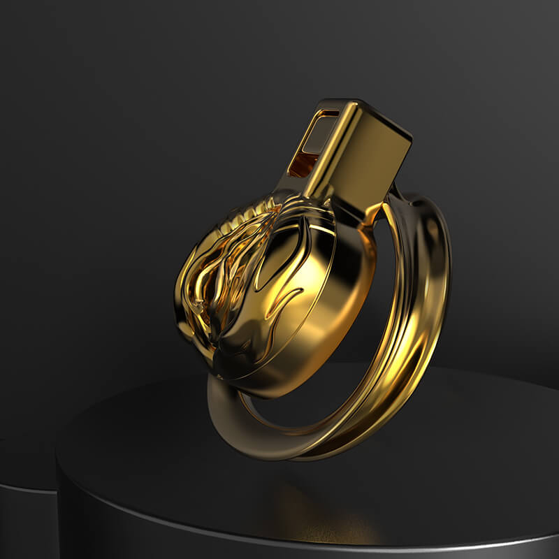 Cobra Sevanda Short Golden Chastity Cage