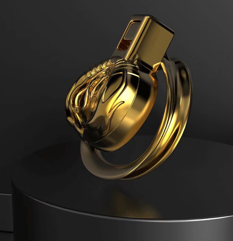 Cobra Sevanda Short Golden Chastity Cage