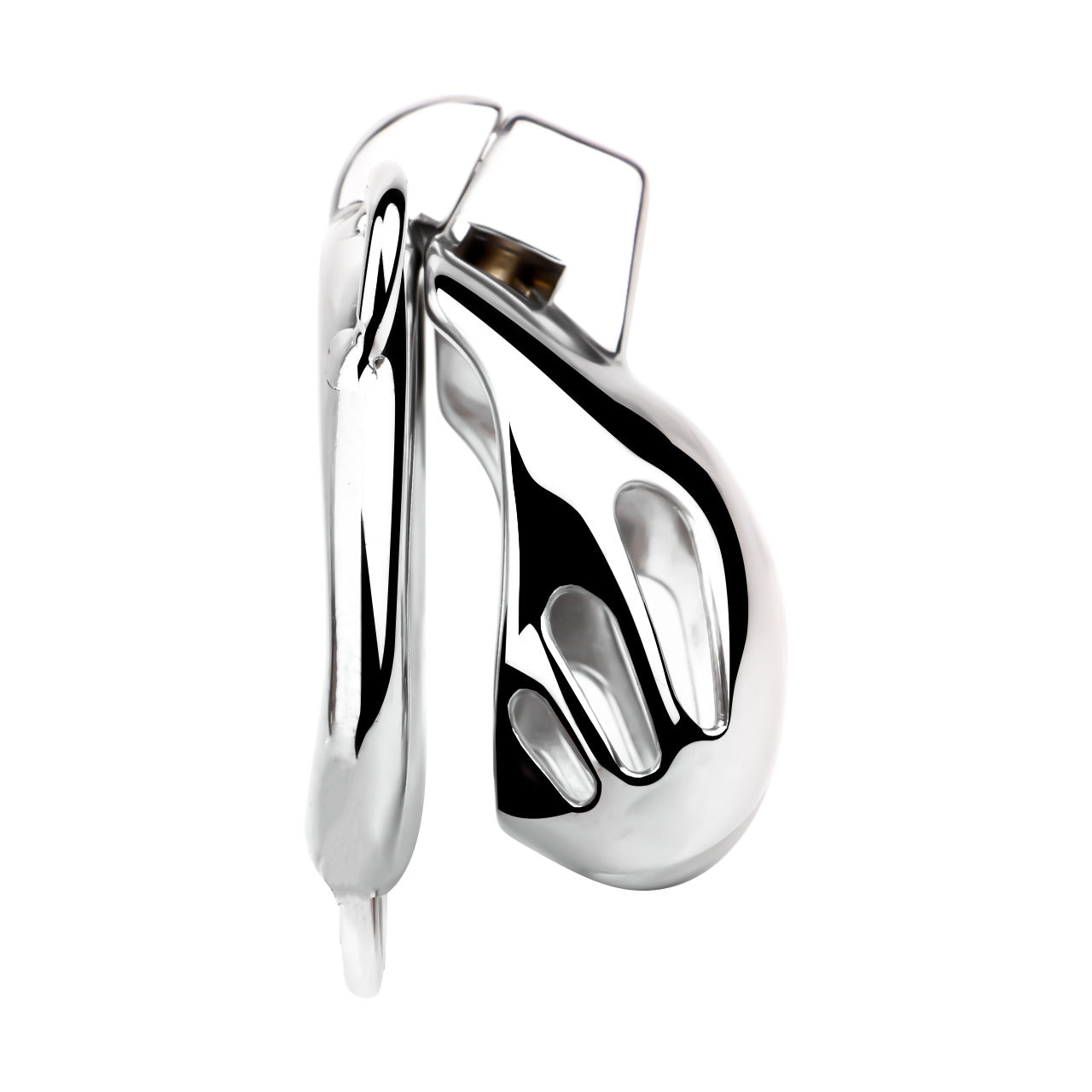 Short Smooth Stainless Steel Cobra Cage
