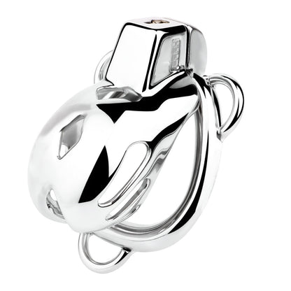 Short Smooth Stainless Steel Cobra Cage