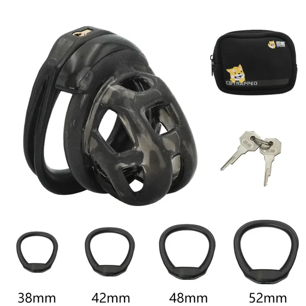 Soft Rubber Cobra Chastity Device