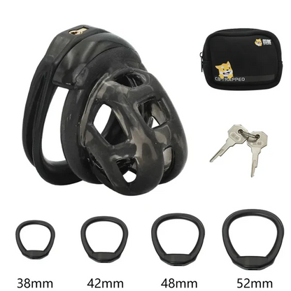 Soft Rubber Cobra Chastity Device