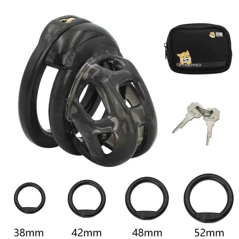 Soft Rubber Cobra Chastity Device