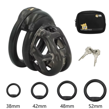 Soft Rubber Cobra Chastity Device