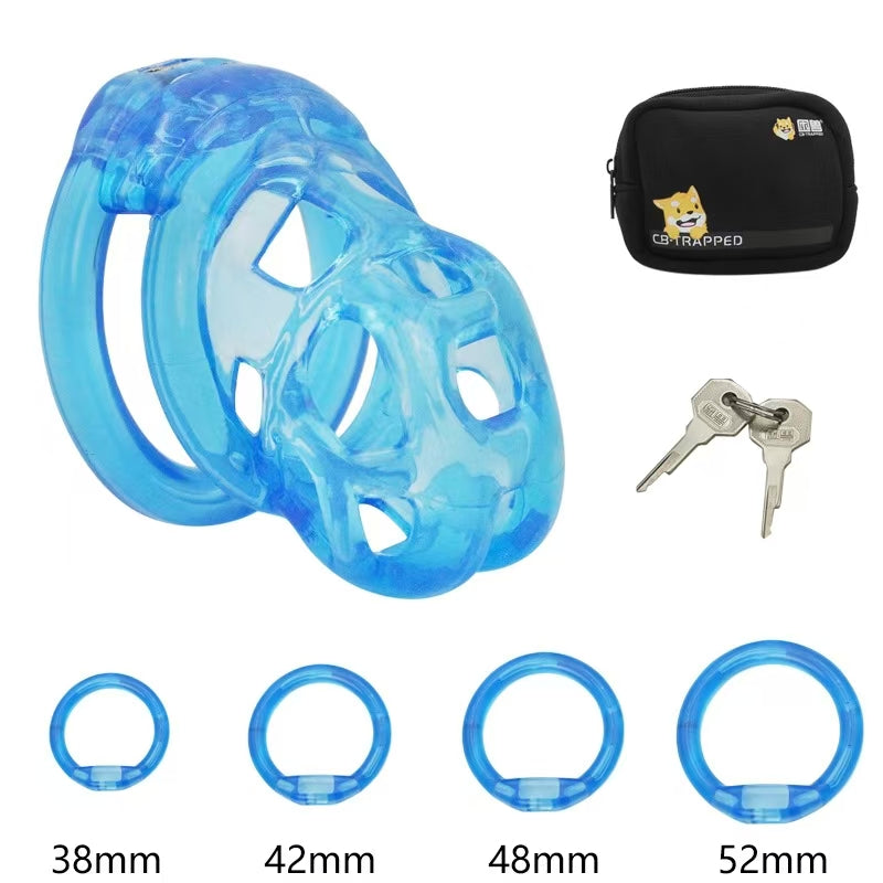 Soft Rubber Cobra Chastity Device