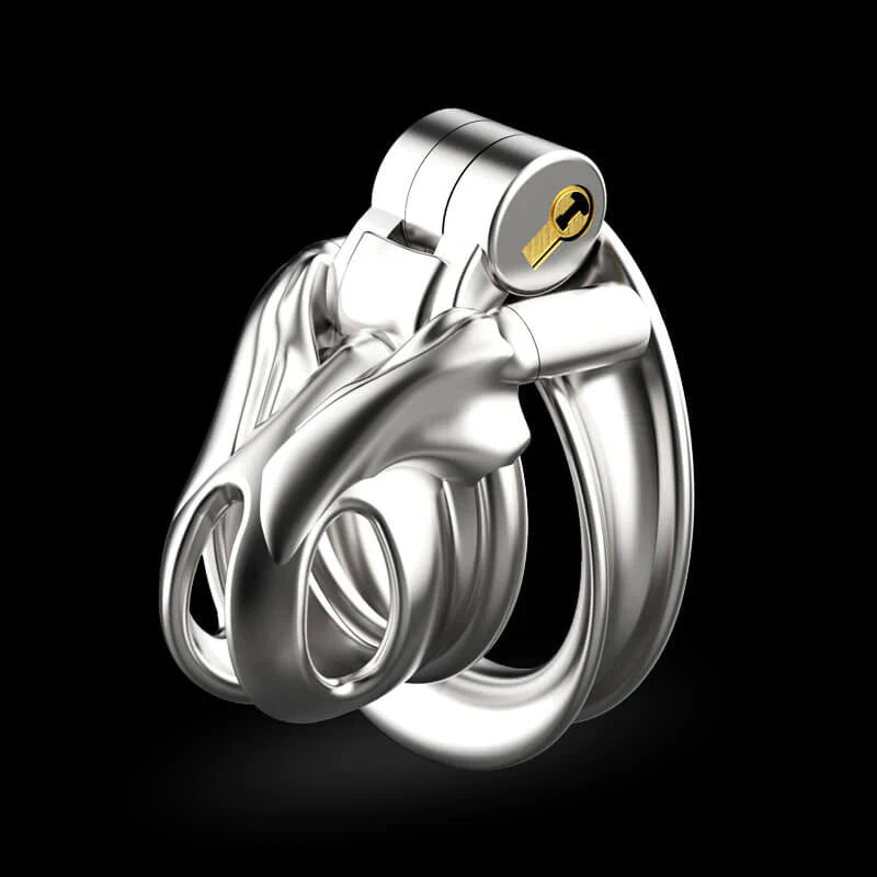 Stainless Steel Python V7.0 Chastity Cage(Only Cage)