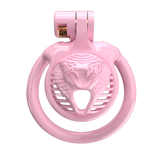 Super Mini Cobra Chastity Cage With 5 Arc Rings